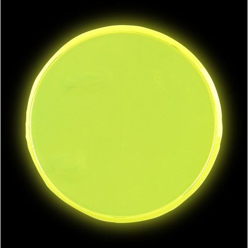 amarillo neón Pegatina de círculo pequeño de PVC reflectante S-09 RFX™