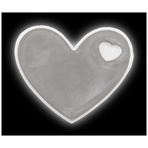 Pegatina de corazón de PVC reflectante S-12 RFX™
