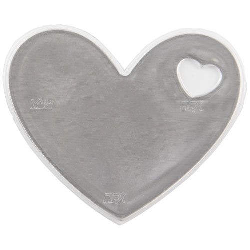 Pegatina de corazón de PVC reflectante S-12 RFX™