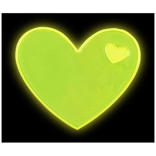 Pegatina de corazón de PVC reflectante S-12 RFX™