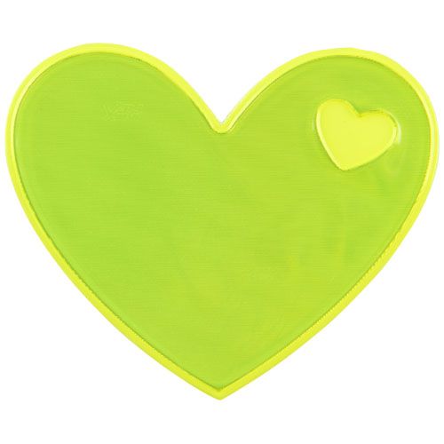 Pegatina de corazón de PVC reflectante S-12 RFX™