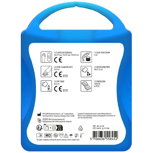 azul translúcido MyKit Set Energizante