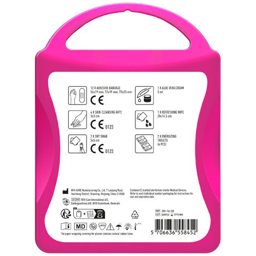 magenta transparente MyKit Set Energizante