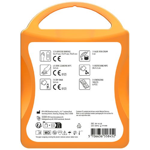 naranja translúcido MyKit Set Energizante