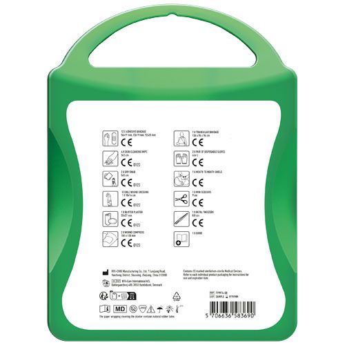 green MyKit M Kit primeros Auxilios Premium