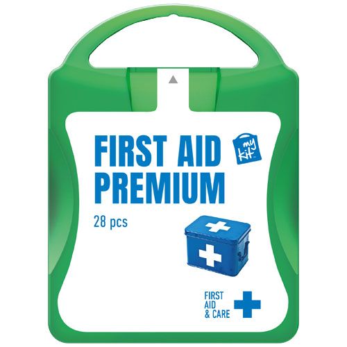 green MyKit M Kit primeros Auxilios Premium