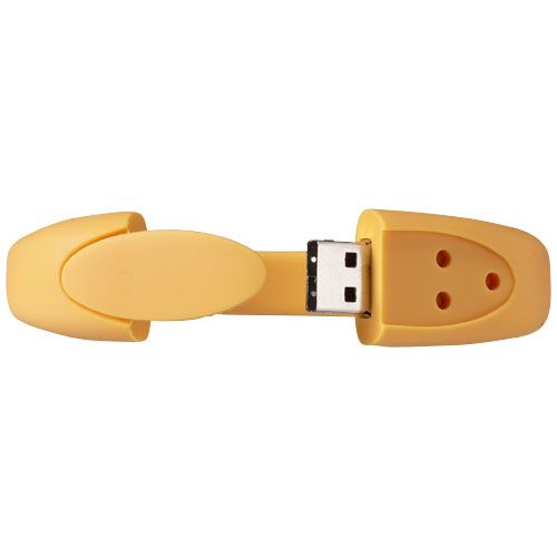 orange Memoria USB de pulsera