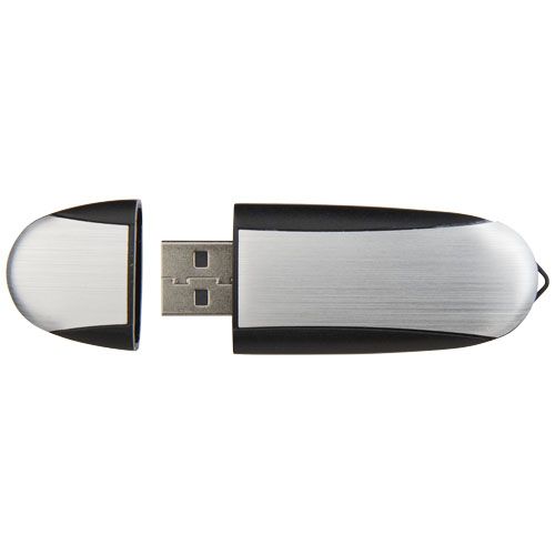 32 gb/plateado Memoria USB ovalada