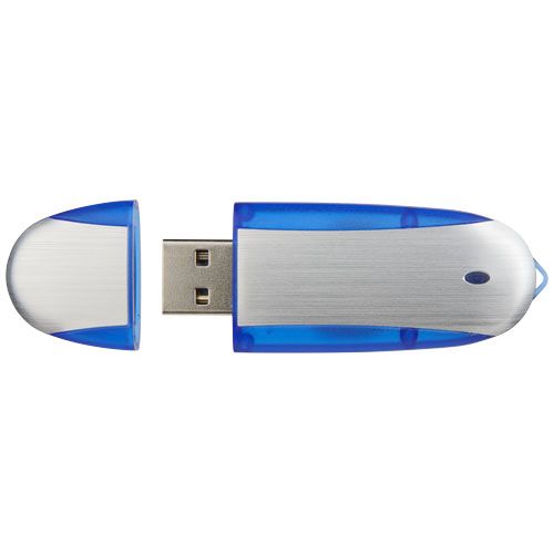 32 gb/plateado Memoria USB ovalada