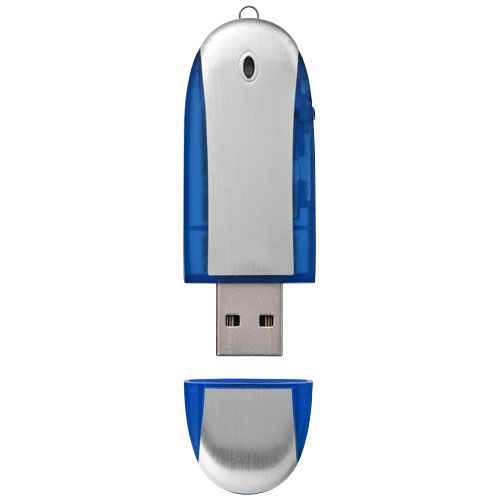 32 gb/plateado Memoria USB ovalada