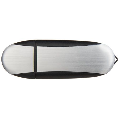 16 gb/plateado Memoria USB ovalada