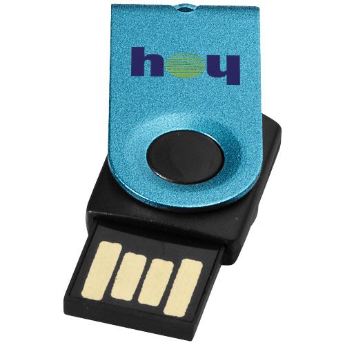 verde agua/negro Memoria USB Mini