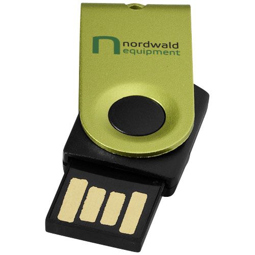 verde manzana/negro Memoria USB Mini