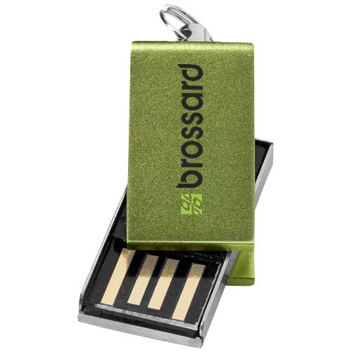 Memoria USB mini rotate de aluminio