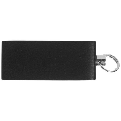black Memoria USB mini rotate de aluminio