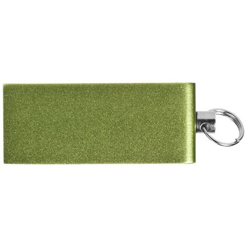 green Memoria USB mini rotate de aluminio