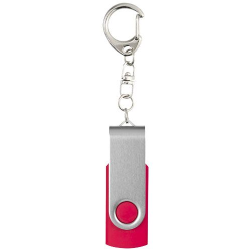 magenta Memoria USB con llavero