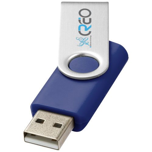 blue Memoria USB sin llavero Rotate