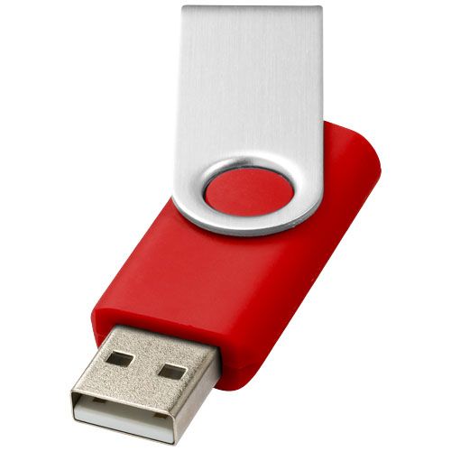 rojo medio Memoria USB sin llavero Rotate
