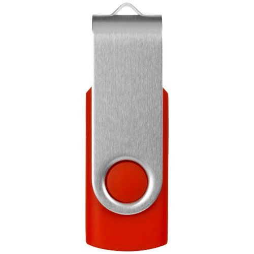 rojo medio Memoria USB sin llavero Rotate