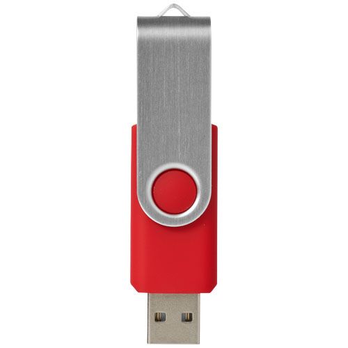 rojo medio Memoria USB sin llavero Rotate
