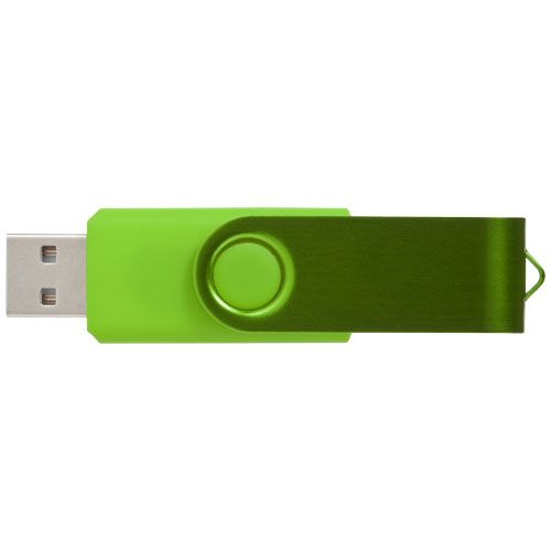 verde lima Memoria USB metálica Rotate