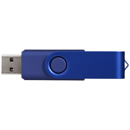 blue Memoria USB metálica