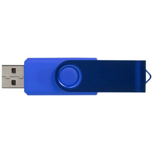 azulón Memoria USB metálica Rotate