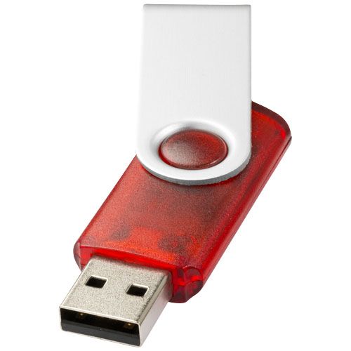 Clé USB rotative translucide