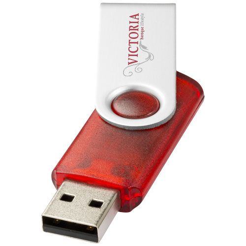 Memoria USB Rotate Translúcida