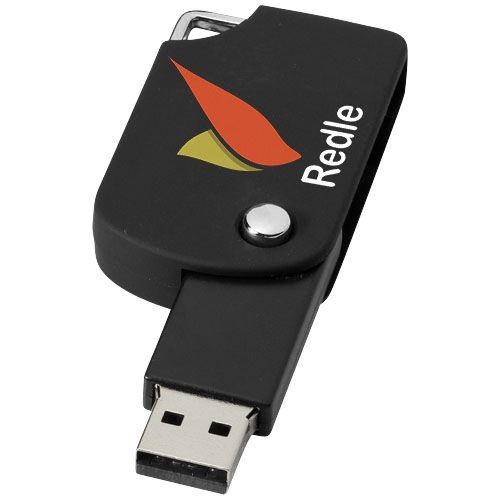Memoria USB cuadrada Swivel