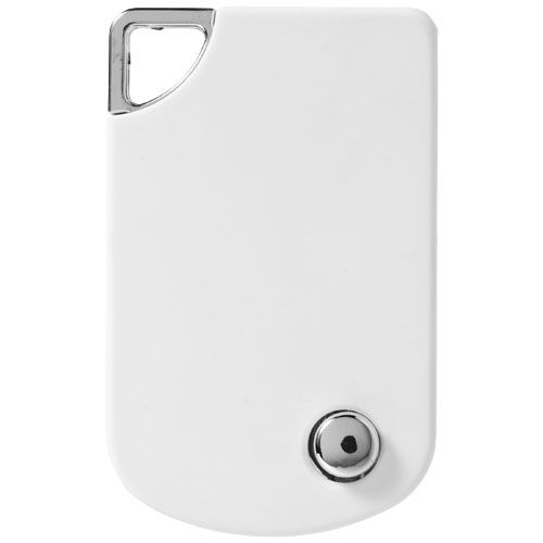 white Memoria USB cuadrada