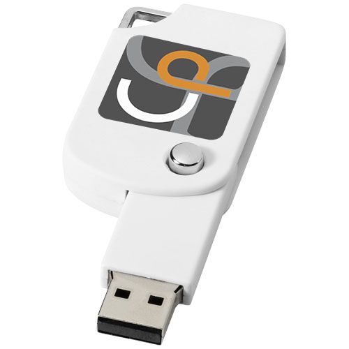 Memoria USB cuadrada Swivel