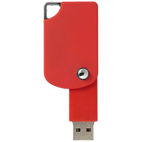Memoria USB cuadrada Swivel
