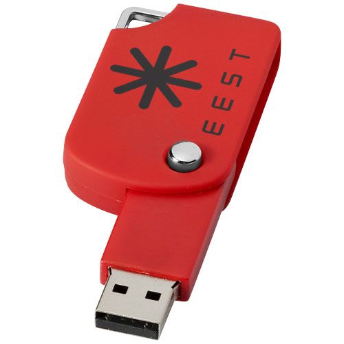 Memoria USB cuadrada Swivel