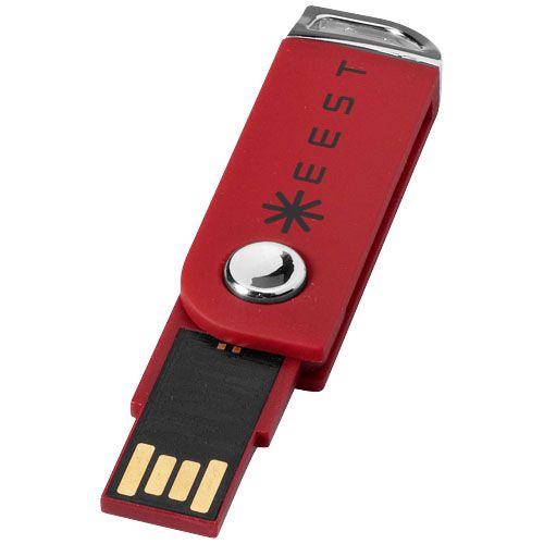 red Memoria USB rectangular Swivel