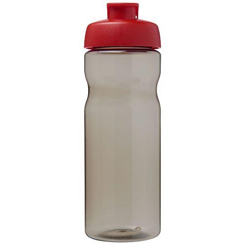 carbón/rojo Bidón deportivo con tapa Flip de 650 ml H2O Active®
