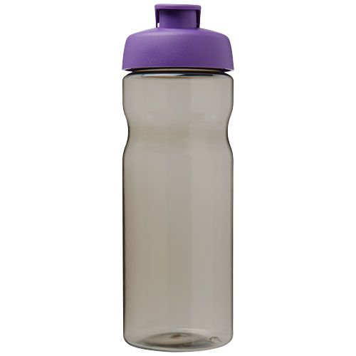 carbón/morado Bidón deportivo con tapa Flip de 650 ml H2O Active®
