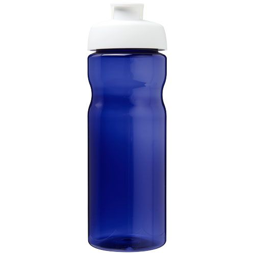 azul/blanco Bidón deportivo con tapa Flip de 650 ml H2O Active®