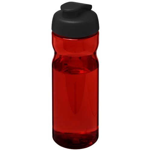 rojo/negro Bidón deportivo con tapa Flip de 650 ml H2O Active®