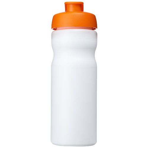blanco/naranja Bidón deportivo con tapa Flip de 650 ml Baseline™