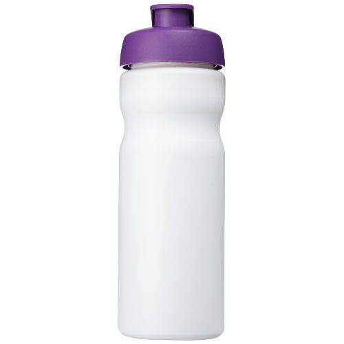 blanco/morado Bidón deportivo con tapa Flip de 650 ml Baseline™