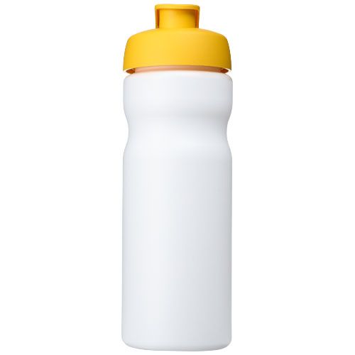blanco/amarillo Bidón deportivo con tapa Flip de 650 ml Baseline™