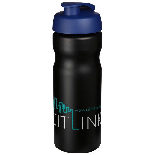negro/azul Bidón deportivo con tapa Flip de 650 ml Baseline™