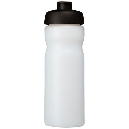transparente/negro Bidón deportivo con tapa Flip de 650 ml Baseline™