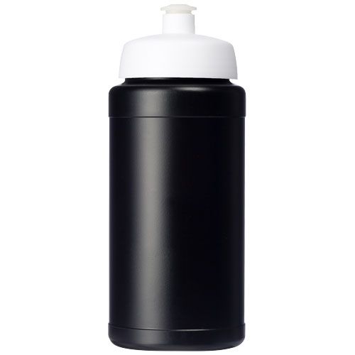 negro/blanco Bidón deportivo con tapa de 500 ml Baseline®