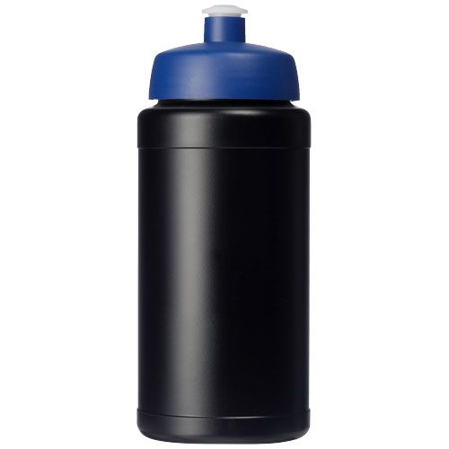negro/azul Bidón deportivo con tapa de 500 ml Baseline®