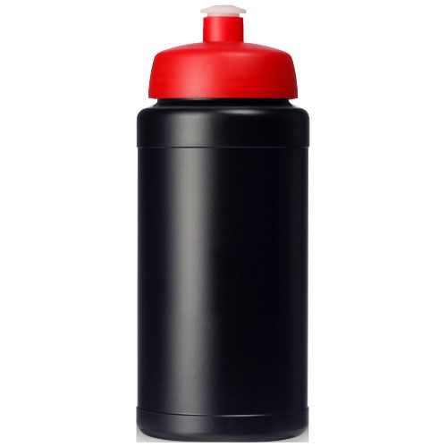 negro/rojo Bidón deportivo con tapa de 500 ml Baseline®