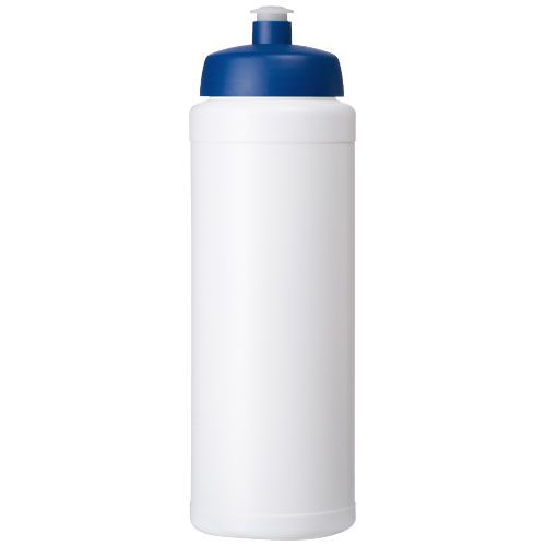 blanco/azul Bidón deportivo con tapa de 750 ml con asa Baseline®