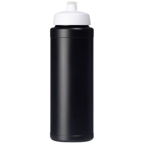 negro/blanco Bidón deportivo con tapa de 750 ml con asa Baseline®